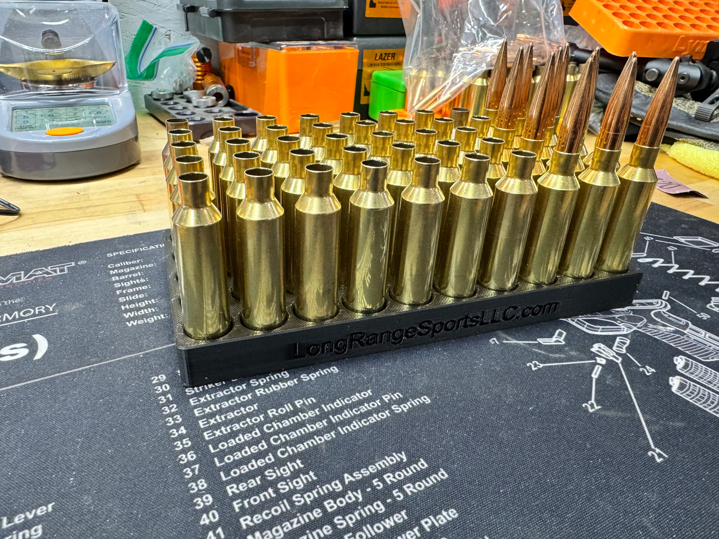 Lapua Boltface Reloading Tray